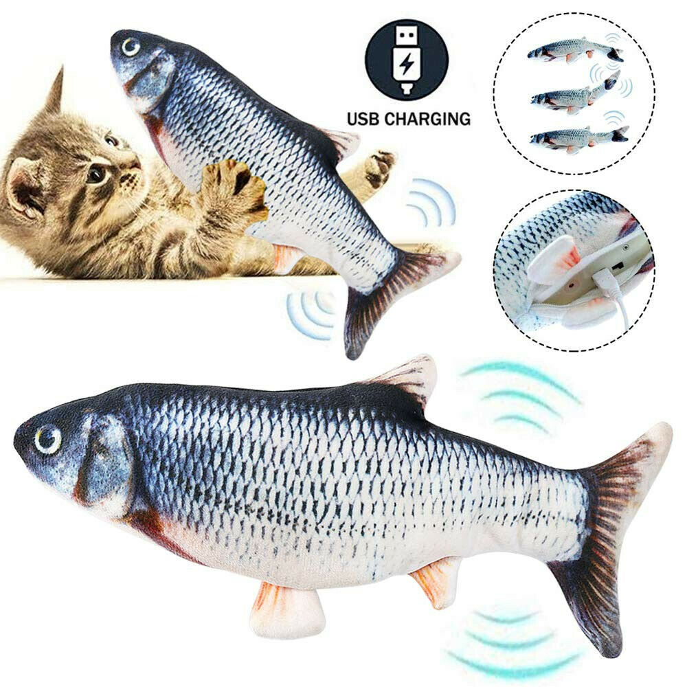 Electric Fish Cat Toy 