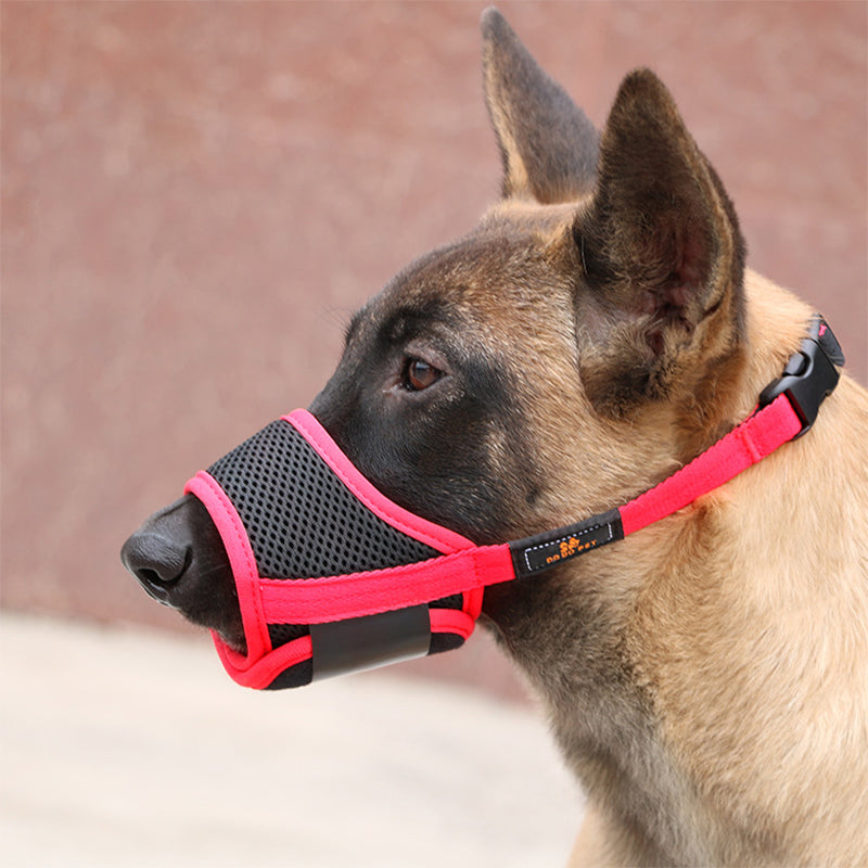 adjustable mask for pets without biting
