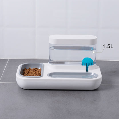 4 Style Pet Cat Bowl Dog for Cats Feeder Bowls Kitten Automatic Drinking Fountain 1.5L Capacity Puppy Feeding Waterer Products