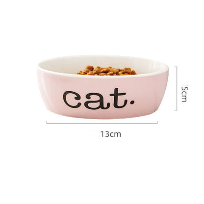Affordable Ceramic bowl for cats