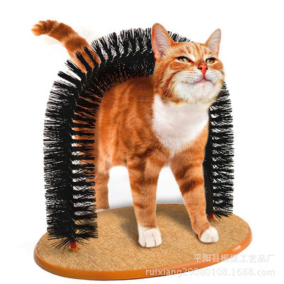 Cat Toy Scratching Massage Brush Comber Hair Cleaning