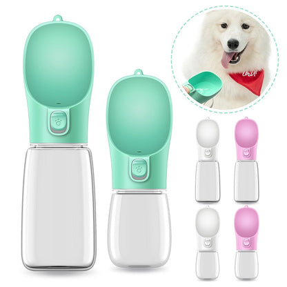 portable pet dog water bottle
