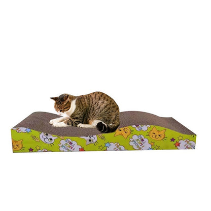 Corrugated cat scratch board 