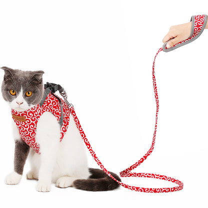 Cat vest harness traction rope in CA