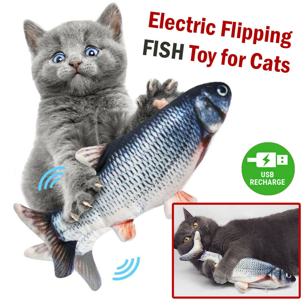 Electric Fish Cat Toy 